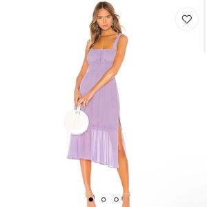 Arden Midi Dress in Lilac Purple
Lovers and Friends
